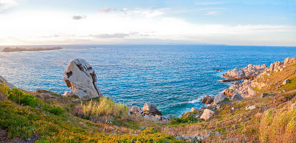 Coast near Santa Teresa di Gallura, Sardinia, Sardinia, Italy