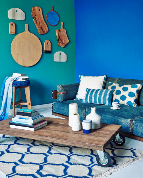 istock modern home interior living room style with design 1327221764