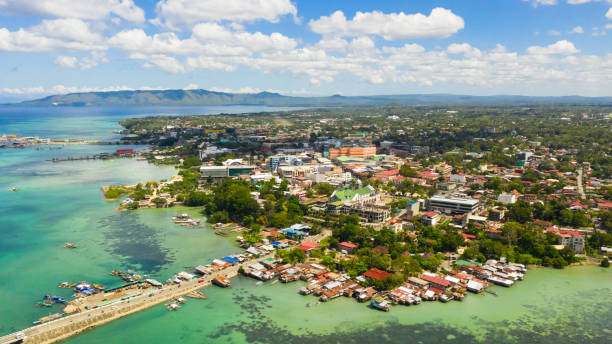 istock Tagbilaran City view from above. Bohol, Philippines 1327221816