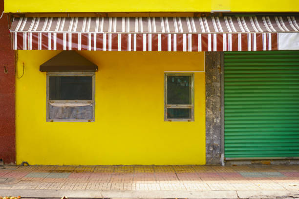 istock Colorful  house exterior 1327227422