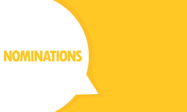 istock Nominations speech bubble banner. Nominations text. Can be used for business, marketing and advertising. Vector EPS 10. Isolated on white background 1327233713