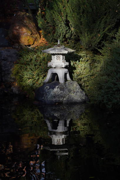 istock A statue in the japanese botanic gardens 1327235447