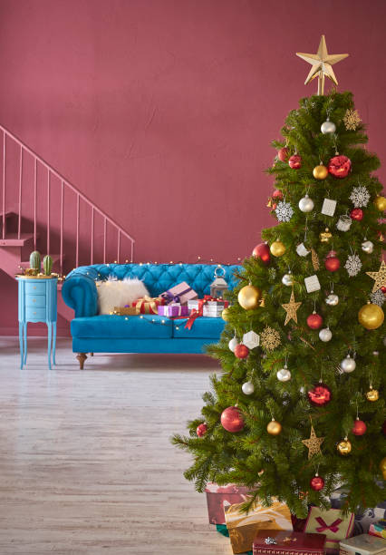 istock New year christmas home decor 1327237248