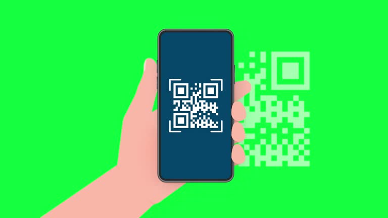 Blue Screen Qr Code Scanner 2,800+ Scan Qr Code Phone Stock Videos and Royalty-Free Footage - iStock