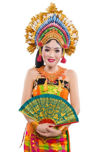 istock Asian woman dancing Balinese traditional dance 1327243667