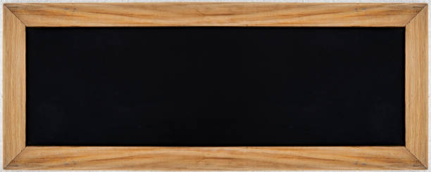 istock black or chalk board with wood frame for text menu and label advertising billboard 1327252490