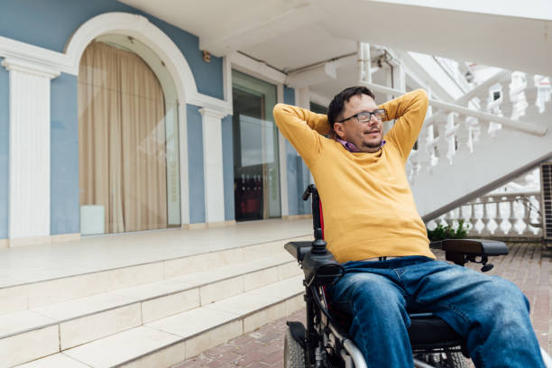 istock man disabled with wheelchair work business online 1327259940