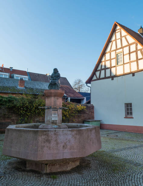 istock Fountain of Egelsbach in Hesse 1327266857