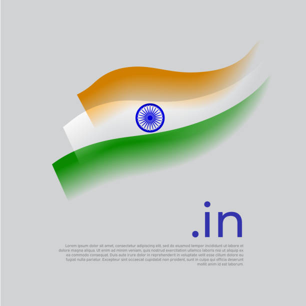 индия флаг акварели. полосы цвета индийского флага на белом фоне. вектор стилизованный дизайн национального плаката с в домене, место для т� - india new delhi indian culture pattern stock illustrations