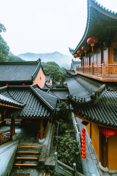 istock The temple of Hangzhou 1327267640