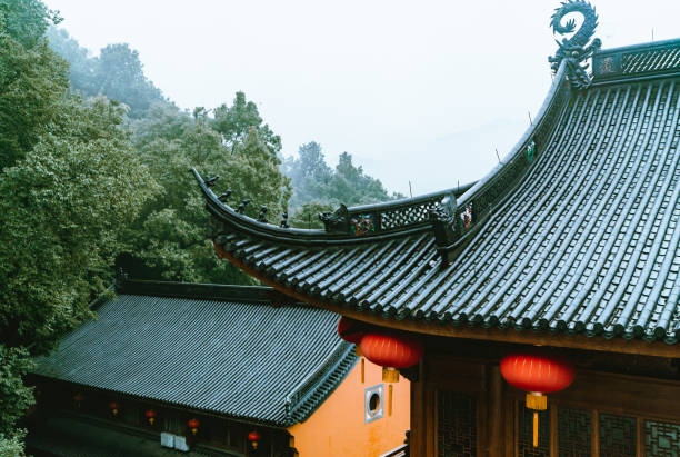 istock The temple of Hangzhou 1327267662