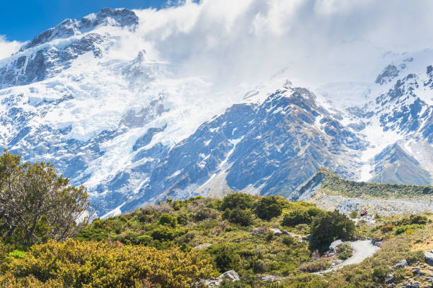 Mount Cook from the Hooker Valley, New Zealand