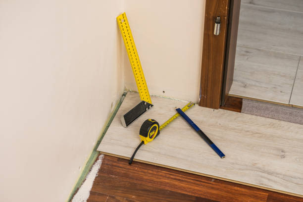 istock Renovations tools, tape measure, industrial ruler 1327270955