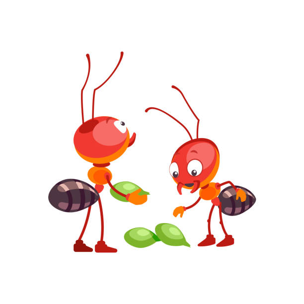 Ant Carrying Leaf Illustrations, Royalty-Free Vector Graphics & Clip Art -  iStock