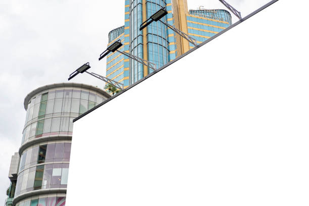 istock Blank billboard on city. Big blank billboard in Bangkok 1327299061