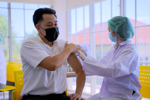 istock Vaccination for prevent covid-19 pandemic. 1327302463