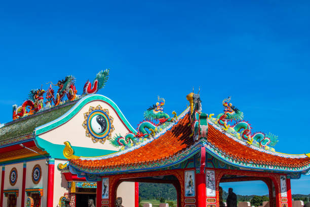 Chinese Temple in Thailand Southeast Asia