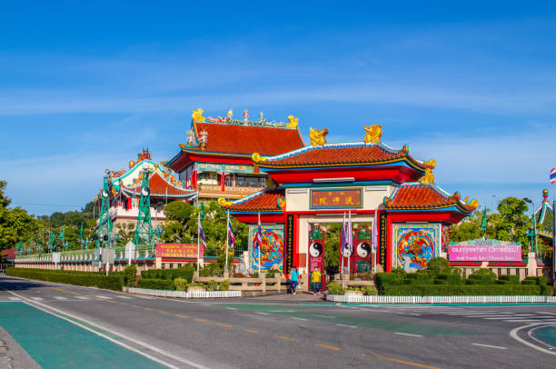 Chinese Temple in Thailand Southeast Asia
