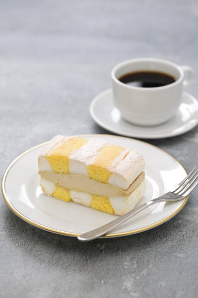 istock Kardinalschnitte ( Cardinal slices ), Austrian Viennese popular dessert 1327311437