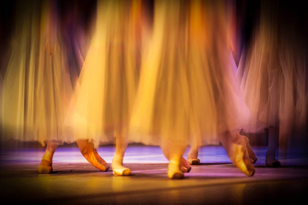 istock Ballerina legs at rehearsal 1327318502