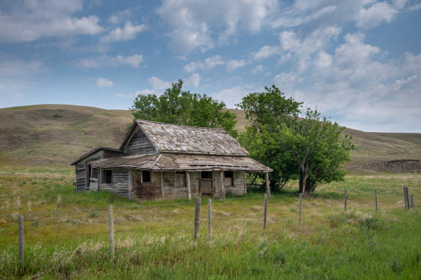 istock Abandoned homestead, Alberta 1327323015