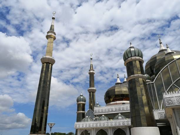 istock Crystal mosque in Kuala Terengganu, Malaysia 1327328521
