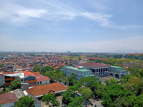 Vista de la ciudad de Bandung photo