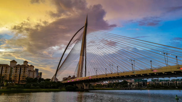 istock View of sunset at Putrajaya Bridge 1327336657