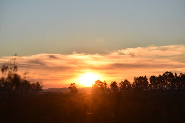 istock Sunset at the countryside 1327336769
