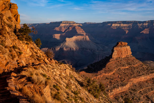 istock South Kaibab Trail Curves Around Canyon wall 1327336821