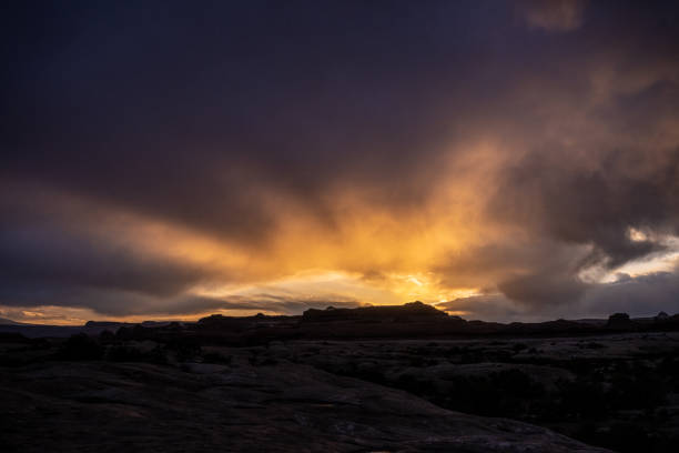 istock Sunrise Lights The Heavy Clouds Over The Needles 1327337185