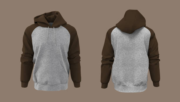 istock Blank hooded sweatshirt mockup for print 1327339886