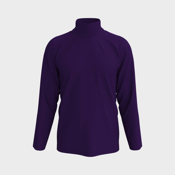 istock Long-sleeve turtleneck shirt 1327339993