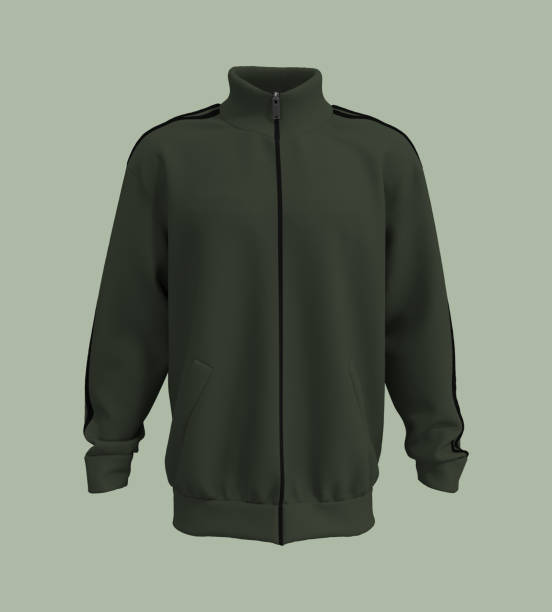 istock Blank tracksuit top mockup 1327340012