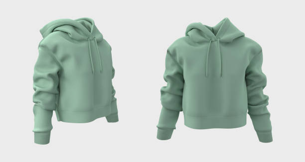 istock Blank hooded sweatshirt mockup for print 1327342211