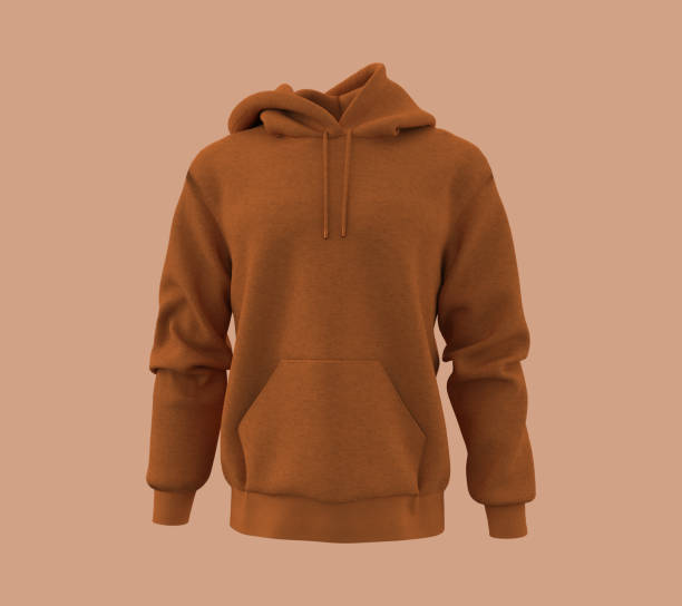 istock Blank hooded sweatshirt mockup for print 1327342303
