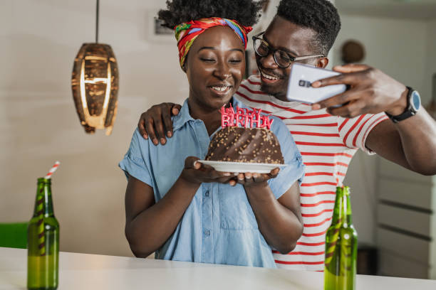 istock Fun at home and birthday celebration 1327343915
