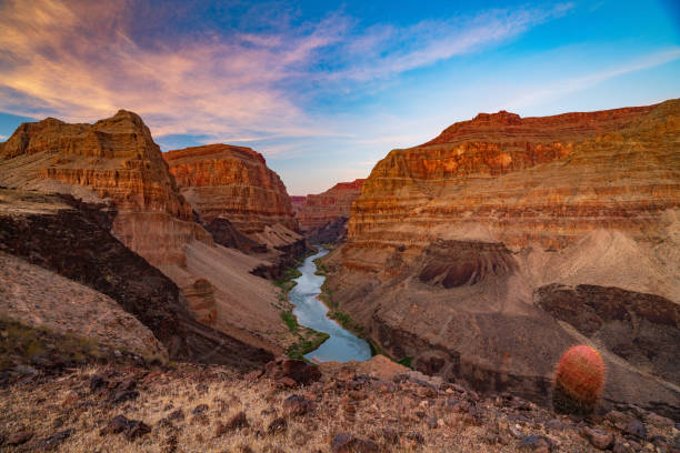 istock Clouds Over the Grand Canyon Just After Sunset 1327344837