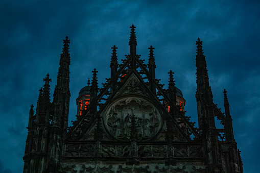 Dramatic take on this gothic cathedral
