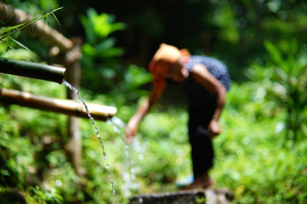 Water supply from the rock in central Vietnam