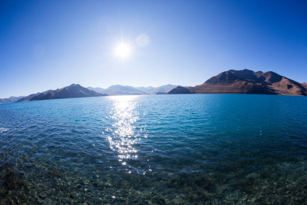 istock Yamdrok lake in tibet china 1327387980