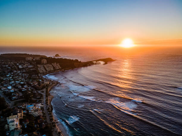 istock Sunset at Algarrobo, Chile 1327388082