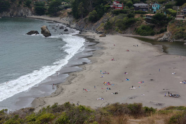 istock Muir Beach on a foggy day 1327394090