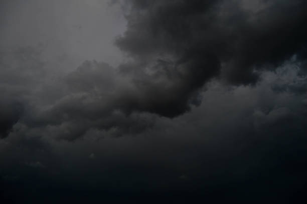 istock Dark clouds, stormy weather 1327403011