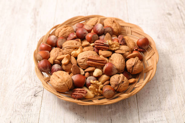 istock assorted of nuts- top view 1327407711