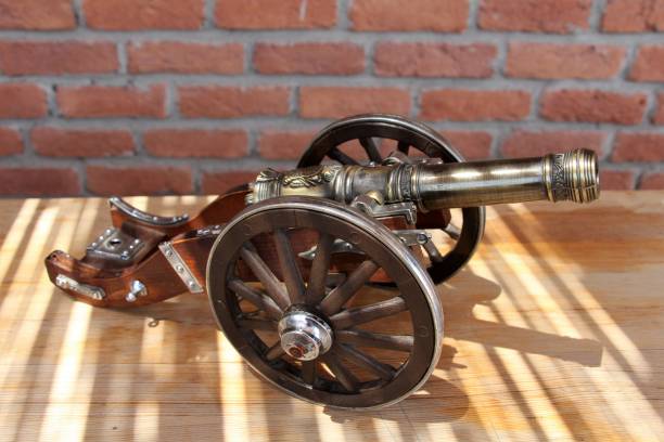 istock A mock-up of an old cannon gun. 1327414784