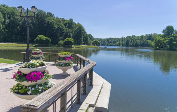 istock Pond in Tsaritsinsky Park, Moscow. 1327415250