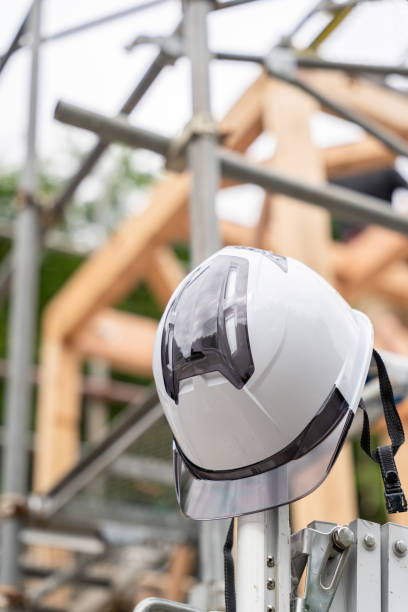 istock Construction site for a new single-family home 1327421542