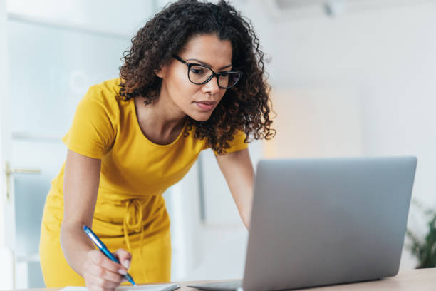 istock Modern business woman 1327430868