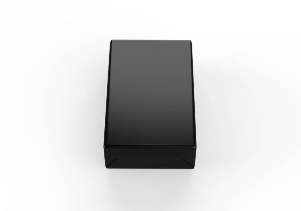 istock Butter block wrap box mockup on isolated white background, packaging product package for design presentation, 3d illustration 1327433158